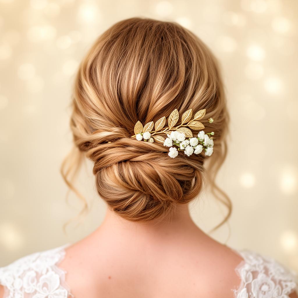 Recogido elegante para evento